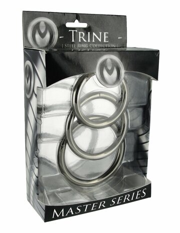 Trine - Stalen Cockring Collectie
