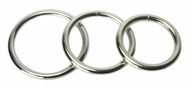 Trine - Stalen Cockring Collectie