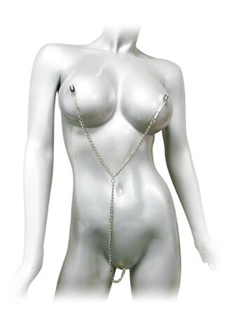 Anais Y-Stijl - Tepel-naar-Clit Klemmen Set