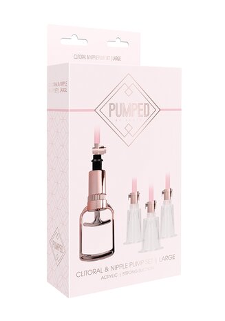 Pompset voor Clitoris en Tepels