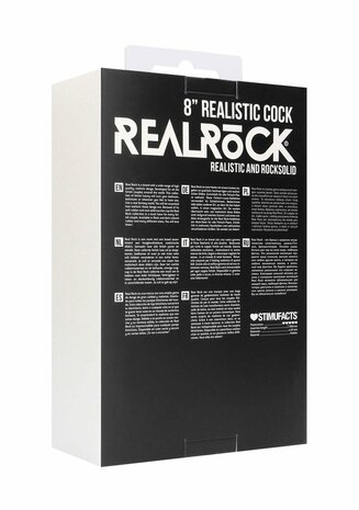 Realistische Lul met Scrotum - 20 cm