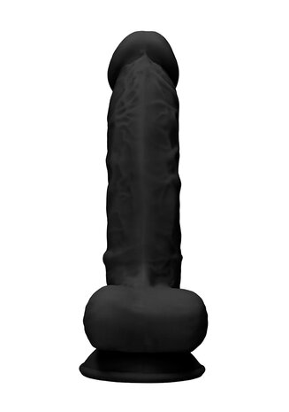 Siliconen Dildo met Ballen - 18 cm