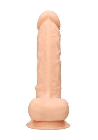 Siliconen Dildo met Ballen - 23 cm