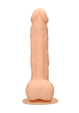 Siliconen Dildo met Ballen - 24 cm
