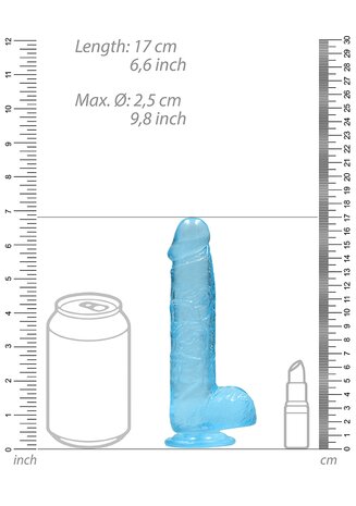 Realistische Dildo met Ballen - 15 cm
