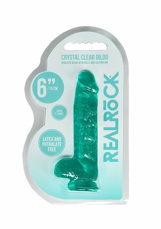 Realistische Dildo met Ballen - 15 cm