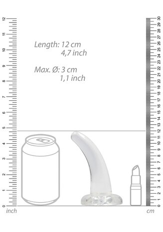 Niet-Realistische Dildo met Zuignap - 11,5 cm