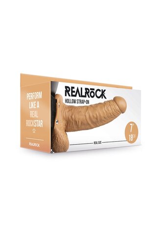 Holle Strap-On met Ballen - 18 cm