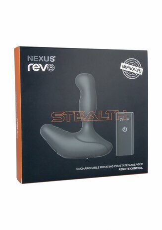 Revo Stealth - Waterdichte Roterende Prostaatmassager met Afstandsbediening