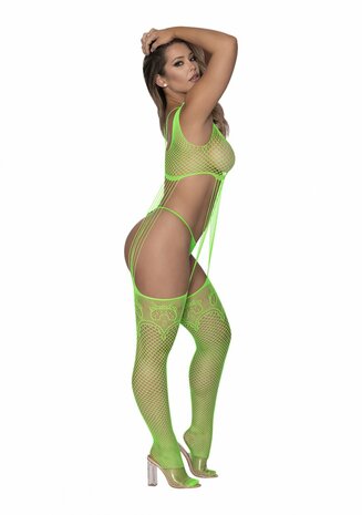 Seamless Body Stocking & G-Set One Size