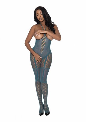Cupless & Crotchless Catsuit One Size