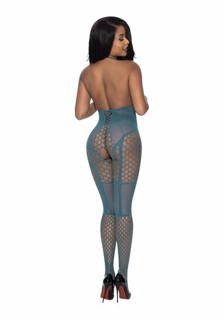 Cupless & Crotchless Catsuit One Size
