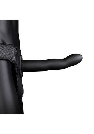 Gebogen Holle Strap-On - 20 cm