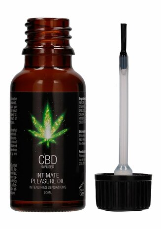 CBD Intiem Plezier Olie - 20 ml