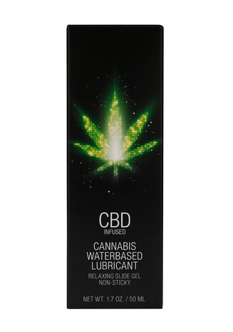 CBD Cannabis Glijmiddel op Waterbasis - 50 ml