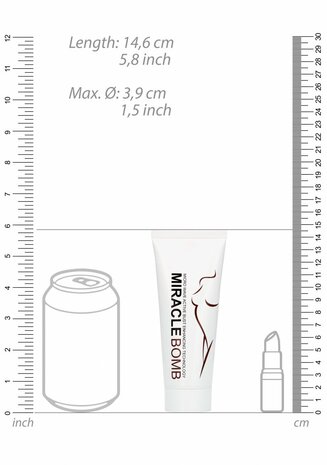 Miracle Bomb Borstgel - 100 ml