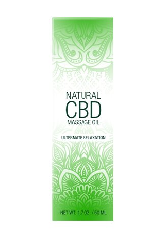 Natuurlijke CBD - Massageolie - 50 ml