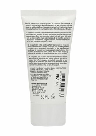 Natuurlijke CBD - Masturbatiecrème voor Hem - 50 ml