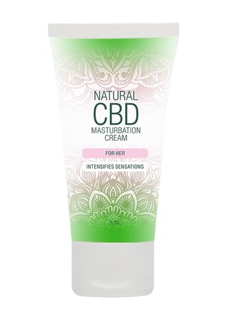 Natuurlijke CBD - Masturbatiecrème voor Haar - 50 ml