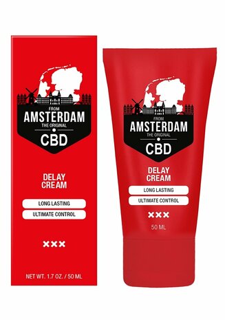Originele CBD uit Amsterdam - Vertragingscreme - 50 ml