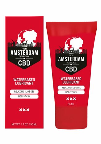 Originele CBD uit Amsterdam - Glijmiddel op Waterbasis - 50 ml
