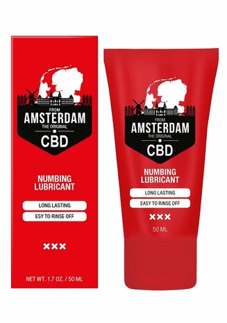 Originele CBD uit Amsterdam - Verdovend Glijmiddel - 50 ml