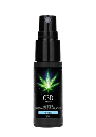 CBD Cannabis Feromoon Stimulator Voor Hem - 15 ml