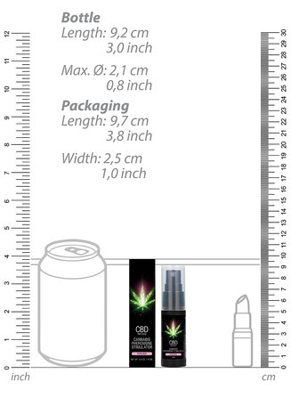 CBD Cannabis Feromoon Stimulator Voor Haar - 15 ml