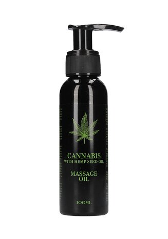 Cannabis Hennepzaad Massage Olie - 100 ml