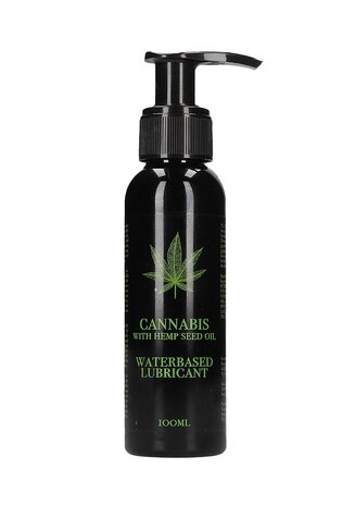 Cannabis met Hennepzaadolie Glijmiddel op Waterbasis - 100 ml