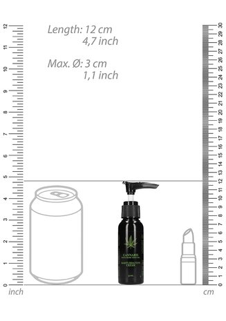 Cannabis met Hennepzaadolie Masturbatie Creme - 50 ml