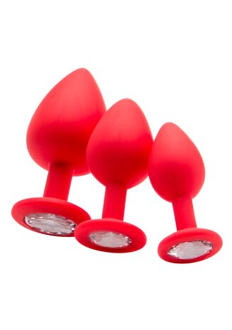 Diamanten Butt Plug - Medium
