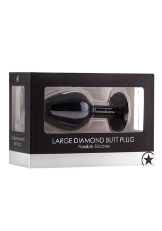 Diamanten Butt Plug - Groot