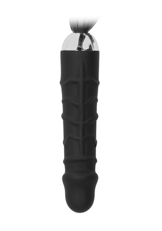 Zweep met Realistische Silicone Dildo