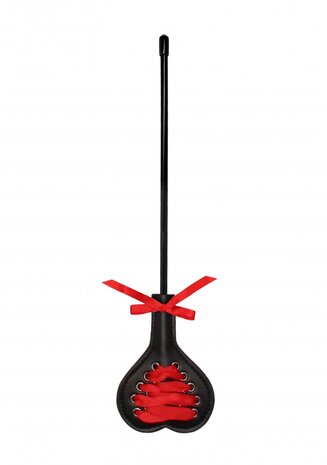 Hartvormige Zweep met Rood Kant