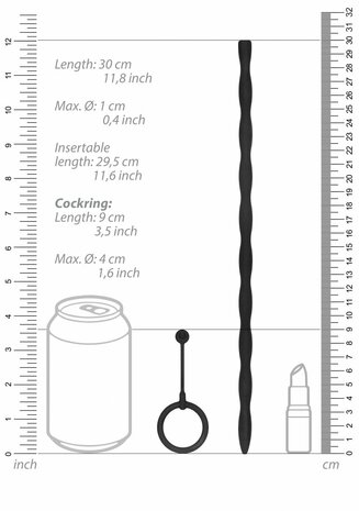 Silicone Plug & Cockring Set