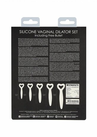 Hoogwaardige Siliconen Vaginale Dilatorset