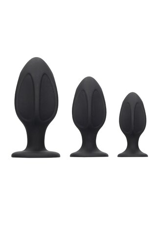Diamantvormige Butt Plug Set
