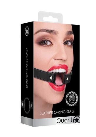 Lederen O Ring Gag