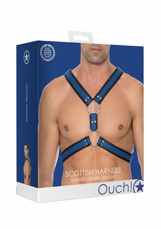 Schotse Leren Harnas - L/XL L/XL