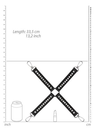 Hogtie Connector met Diamanten