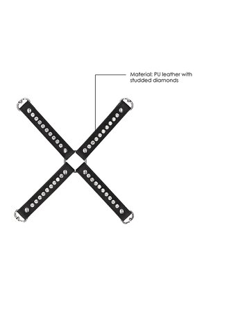 Hogtie Connector met Diamanten