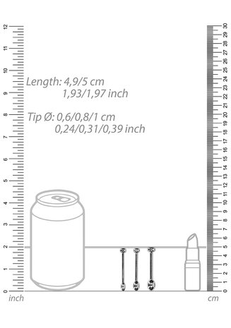 Metalen Penis Plug Set