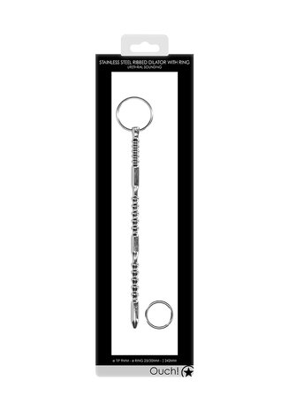 RVS Geribbelde Dilator - 9 mm
