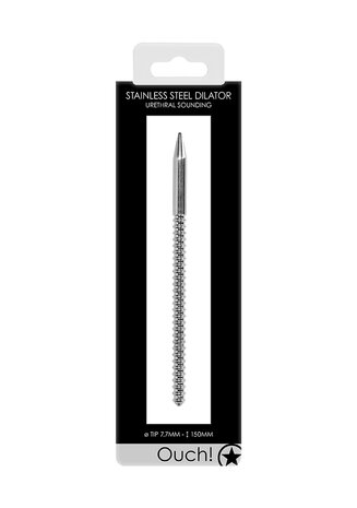 RVS Geribbelde Dilator - 8 mm