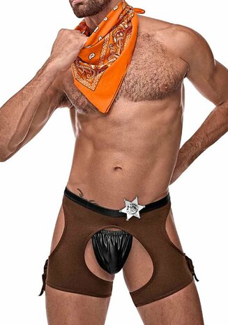 Eigenwijze Cowboykostuum - XL S/M