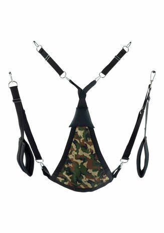 Driehoek Canvas Sling met 3 of 4 Punten