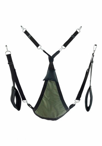 Driehoek Canvas Sling met 3 of 4 Punten