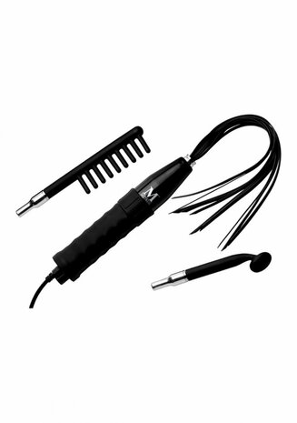 IS E-Stim Wand met 3 Siliconen Opzetstukken