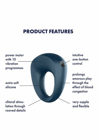 Power Ring - Vibrerende Cockring